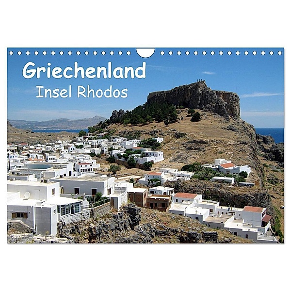 Griechenland - Insel Rhodos (Wandkalender 2024 DIN A4 quer), CALVENDO Monatskalender, Peter Schneider