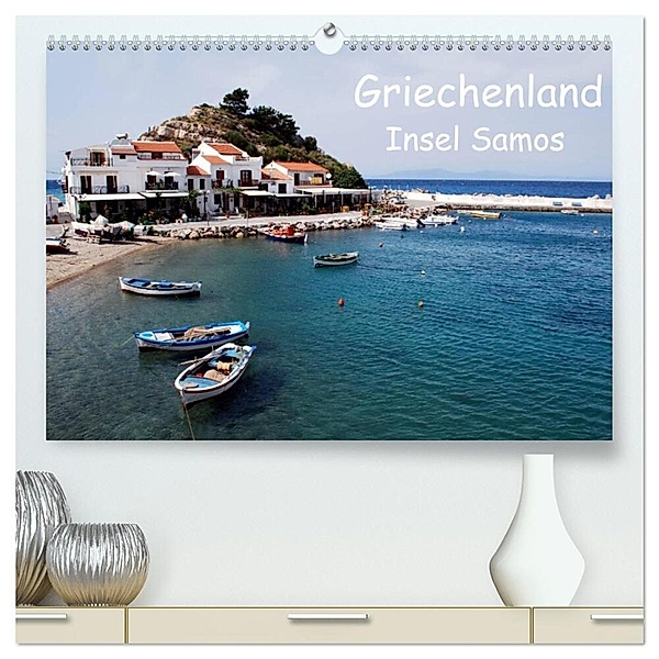 Griechenland - Insel Samos (hochwertiger Premium Wandkalender 2024 DIN A2 quer), Kunstdruck in Hochglanz, Peter Schneider