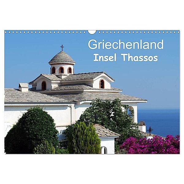 Griechenland - Insel Thassos (Wandkalender 2024 DIN A3 quer), CALVENDO Monatskalender, Peter Schneider