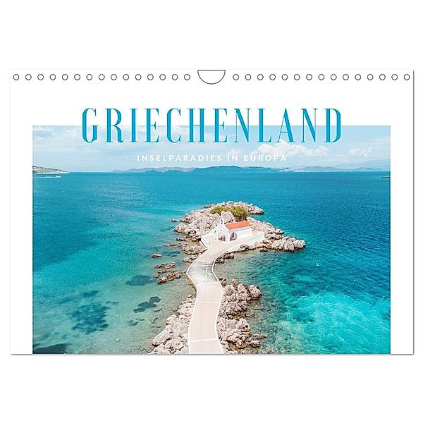 Griechenland - Inselparadies in Europa (Wandkalender 2024 DIN A4 quer), CALVENDO Monatskalender, Thomas / Jastram, Elisabeth Jastram