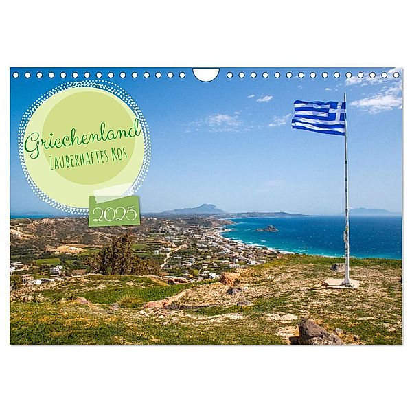 Griechenland - Zauberhaftes Kos (Wandkalender 2025 DIN A4 quer), CALVENDO Monatskalender, Calvendo, pixs:sell