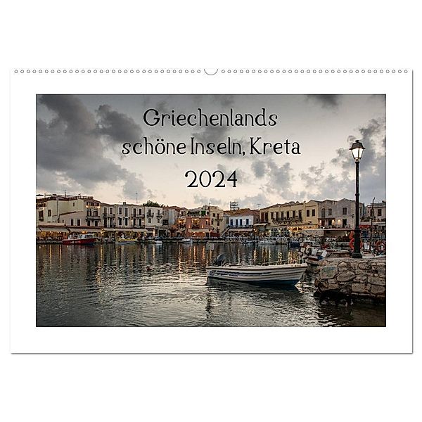 Griechenlands schöne Inseln, Kreta (Wandkalender 2024 DIN A2 quer), CALVENDO Monatskalender, Katrin Streiparth