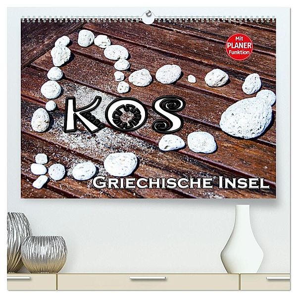 Griechische Insel Kos (hochwertiger Premium Wandkalender 2024 DIN A2 quer), Kunstdruck in Hochglanz, Nina Schwarze