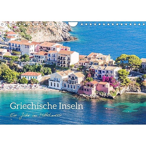 Griechische Inseln - Ein Jahr im Mittelmeer (Wandkalender 2023 DIN A4 quer), Matteo Colombo