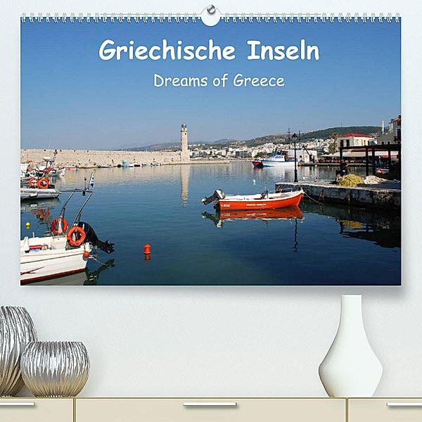 Griechische Inseln (Premium, hochwertiger DIN A2 Wandkalender 2023, Kunstdruck in Hochglanz), Peter Schneider
