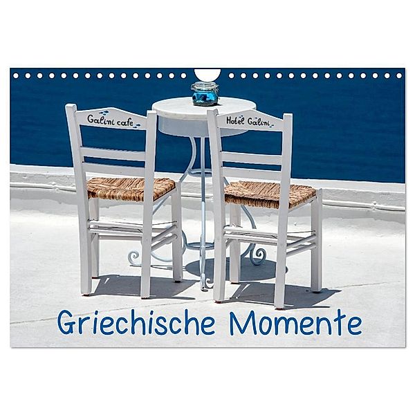 Griechische Momente (Wandkalender 2024 DIN A4 quer), CALVENDO Monatskalender, Christine Lumplecker