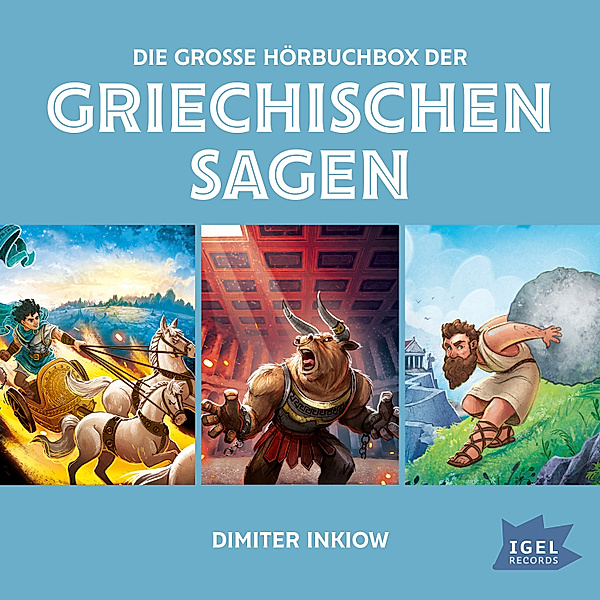 Griechische Mythologie für Kinder - Die grosse Hörbuchbox der griechischen Sagen, Dimiter Inkiow, Susanne Inkiow