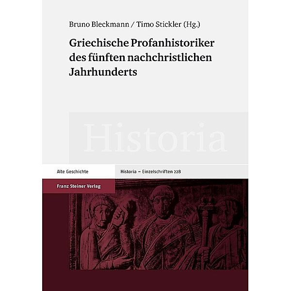 Griechische Profanhistoriker des fünften nachchristlichen Jahrhunderts