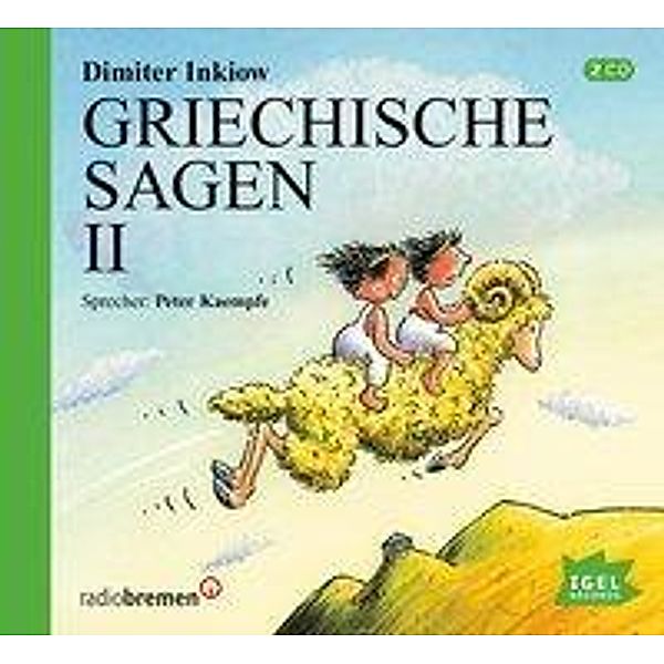 Griechische Sagen, 2 Audio-CDs, Dimiter Inkiow