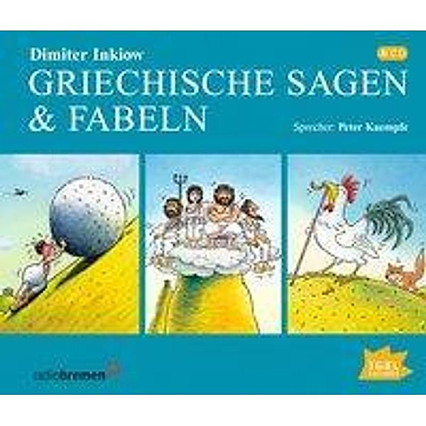 Griechische Sagen und Fabeln, 6 Audio-CDs, Dimiter Inkiow