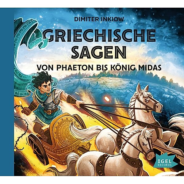 Griechische Sagen. Von Phaeton bis König Midas,2 Audio-CD, Dimiter Inkiow, Susanne Inkiow
