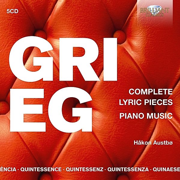 Grieg:Complete Lyric Pieces,Piano Music, Edvard Grieg