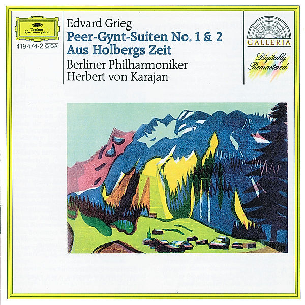 Grieg: Peer Gynt Suites Nos.1 & 2, From Holberg's Time, Sigurd Jorsalfar, Herbert von Karajan, Bp