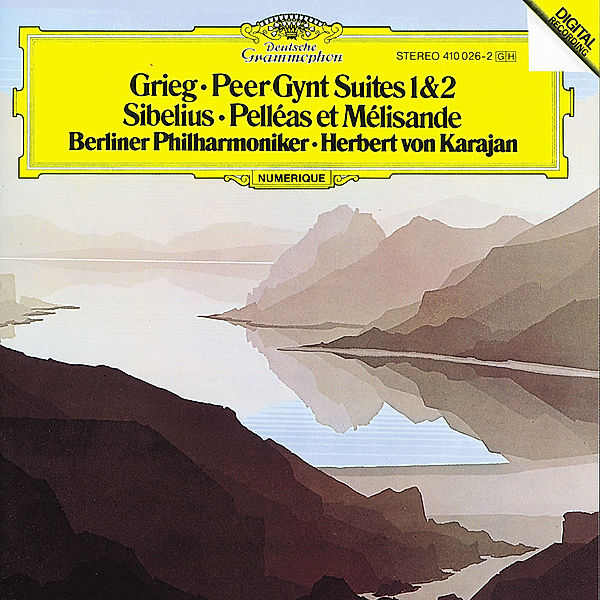 Grieg: Peer Gynt Suites / Sibelius: Pelléas et Mélisande, Herbert von Karajan, Bp