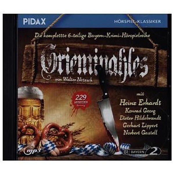 Grieminahles, 1 Audio-CD, MP3, Dieter Hildebrandt