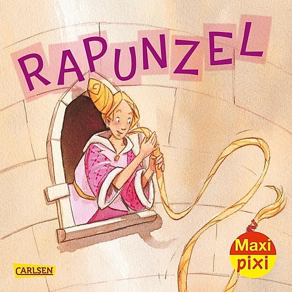 Grimm, B: Maxi Pixi 341: VE 5: Rapunzel (5 Exemplare), Die Gebrüder Grimm