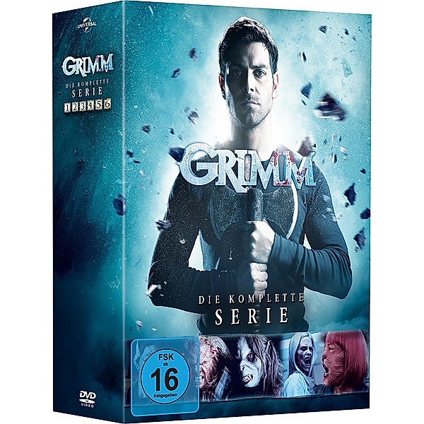 Grimm - Die komplette Serie, Silas Weir Mitchell,Bitsie... David Giuntoli