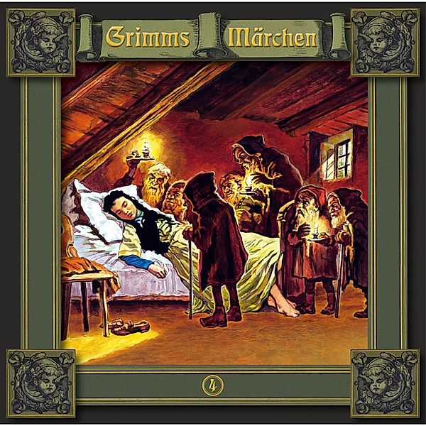 Grimms Märchen - 4 - Schneewittchen / Von dem Fischer und seiner Frau / Der Wolf und die sieben jungen Geisslein, Die Gebrüder Grimm