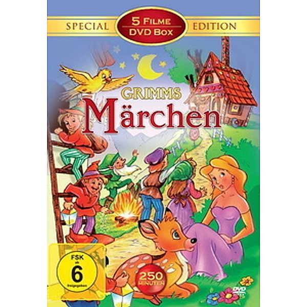 Grimms Märchen - 5 Filme DVD Box, Brüder Grimm