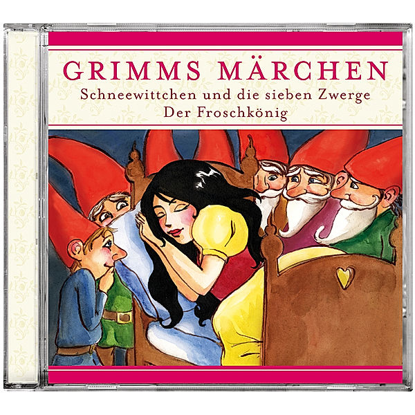 Grimms Märchen, Audio-CDs: Schneewittchen und die 7 Zwerge / Der Froschkönig, 1 Audio-CD, Die Gebrüder Grimm