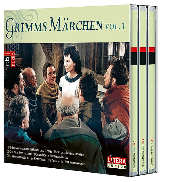 Grimms Märchen Box.Vol.1,3 Audio-CDs, Jacob Grimm, Wilhelm Grimm