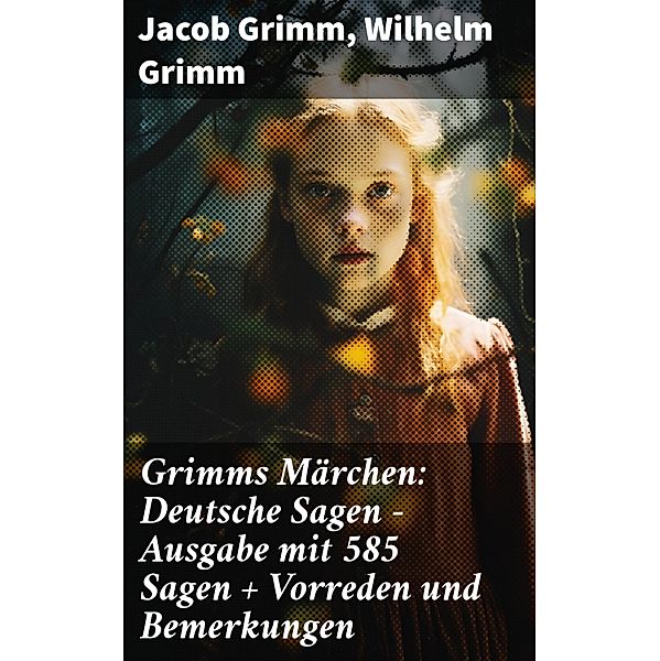 Grimms Märchen: Deutsche Sagen - Ausgabe mit 585 Sagen + Vorreden und Bemerkungen, Jacob Grimm, Wilhelm Grimm