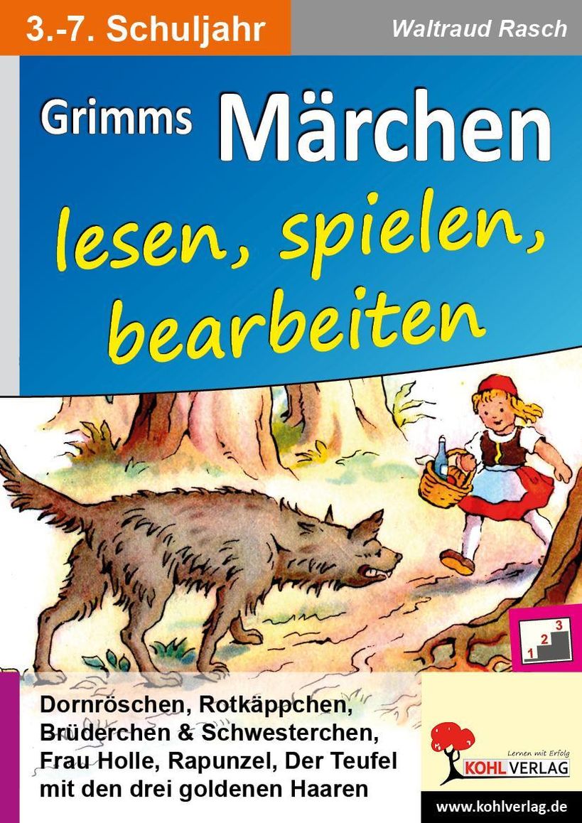 Grimms Märchen lesen, spielen, bearbeiten Buch versandkostenfrei