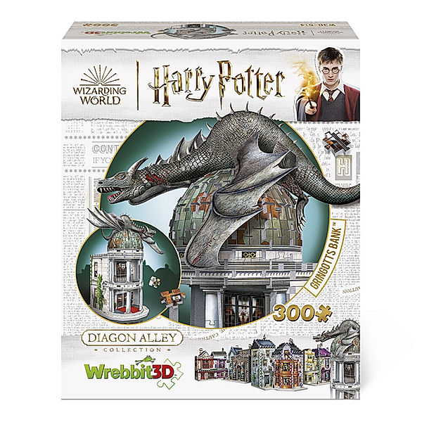 Folkmanis, Wrebbit Gringotts Bank Harry Potter 3D (Puzzle)