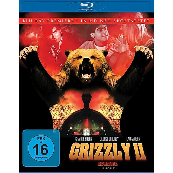 Grizzly 2-Revenge, George Clooney, Laura Dern, Charlie Sheen