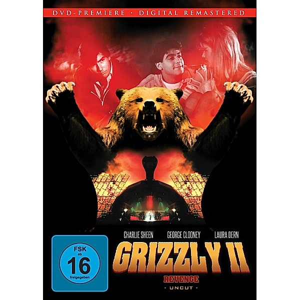Grizzly 2-Revenge, George Clooney, Laura Dern, Charlie Sheen