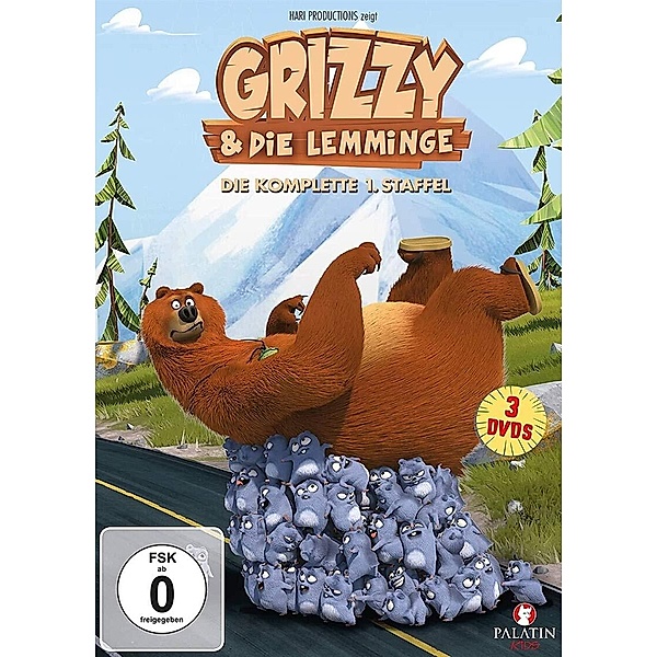 Grizzy & die Lemminge - Staffel 1, Grizzy & die Lemminge, 1.Staffel