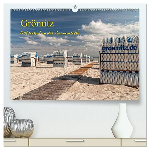 Grömitz - Ostseebad an der Sonnenseite (hochwertiger Premium Wandkalender 2024 DIN A2 quer), Kunstdruck in Hochglanz, Nordbilder