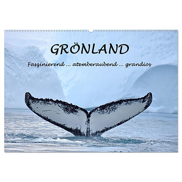 Grönland Faszinierend atemberaubend grandios (Wandkalender 2025 DIN A2 quer), CALVENDO Monatskalender, Calvendo, Gugigei