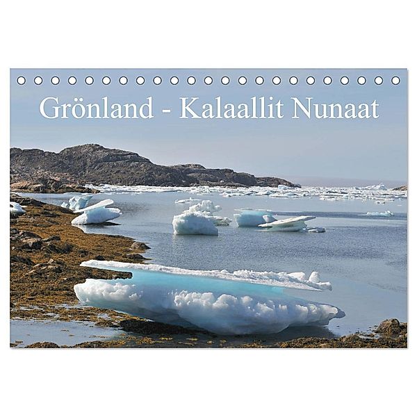 Grönland - Kalaallit Nunaat (Tischkalender 2025 DIN A5 quer), CALVENDO Monatskalender, Calvendo, Schluffis on Tour