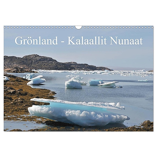 Grönland - Kalaallit Nunaat (Wandkalender 2024 DIN A3 quer), CALVENDO Monatskalender, Schluffis on Tour