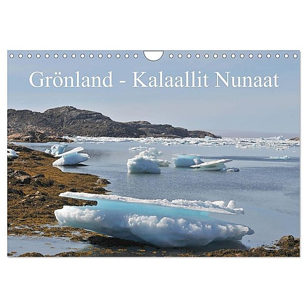 Grönland - Kalaallit Nunaat (Wandkalender 2024 DIN A4 quer), CALVENDO Monatskalender, Schluffis on Tour