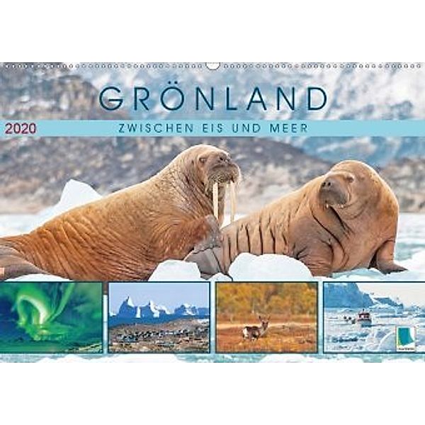 Grönland: Zwischen Eis und Meer (Wandkalender 2020 DIN A2 quer)