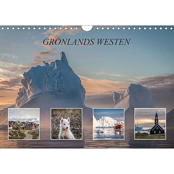 Grönlands Westen (Wandkalender 2021 DIN A4 quer), Rouven Hehlert