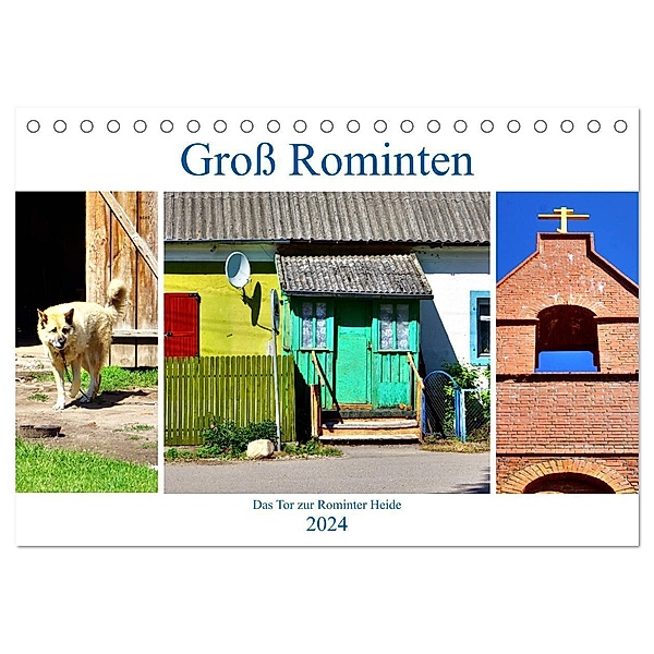 Groß Rominten - Das Tor zur Rominter Heide (Tischkalender 2024 DIN A5 quer), CALVENDO Monatskalender, Henning von Löwis of Menar
