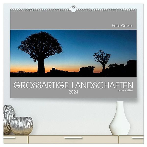 GROSSARTIGE LANDSCHAFTEN unserer Erde 2024 (hochwertiger Premium Wandkalender 2024 DIN A2 quer), Kunstdruck in Hochglanz, Hans Gasser - www.hansgasser.com