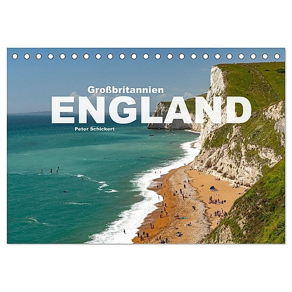 Grossbritannien - England (Tischkalender 2024 DIN A5 quer), CALVENDO Monatskalender, Peter Schickert