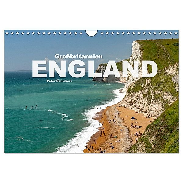 Grossbritannien - England (Wandkalender 2025 DIN A4 quer), CALVENDO Monatskalender, Calvendo, Peter Schickert