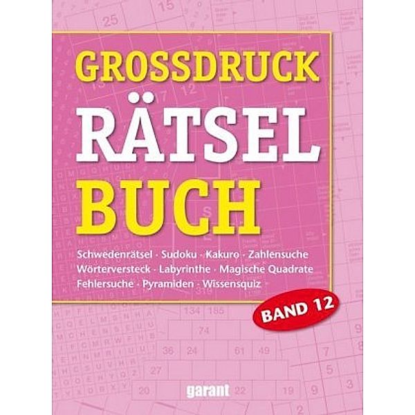 Grossdruck Rätselbuch