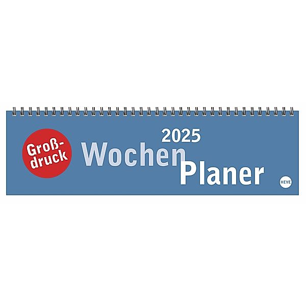 Großdruck Wochenquerplaner 2025