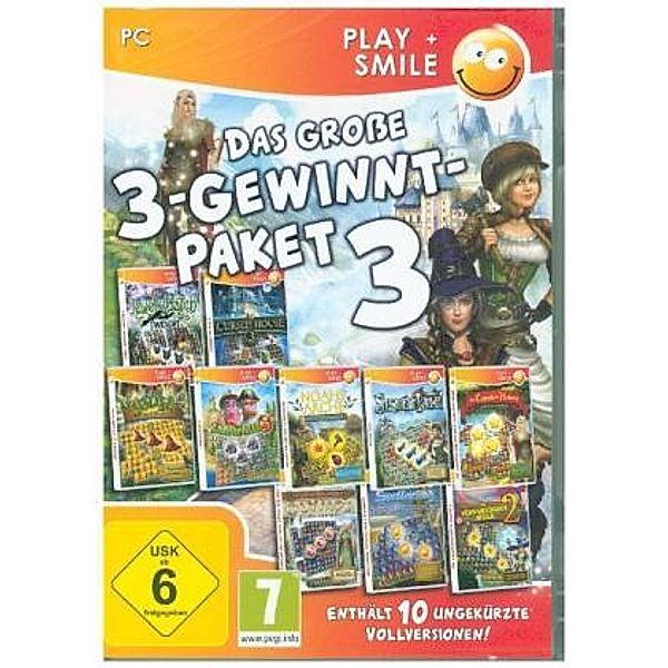 Große 3-Gewinnt-Paket 3, Das Play+Smile