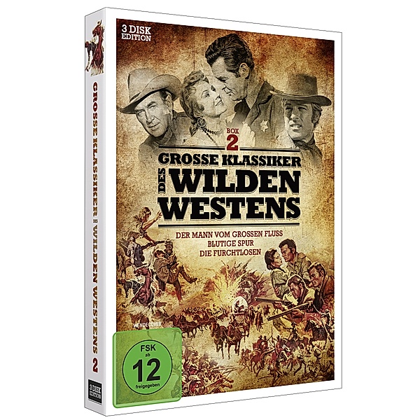 Grosse Klassiker des Wilden Westens - Box 2, James Stewart, Robert Redford, Robert Ryan