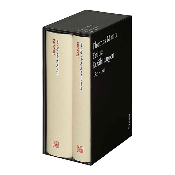 Große kommentierte Frankfurter Ausgabe: 2/1-2 Frühe Erzählungen 1893-1912, m. Kommentar, 2 Bde., Thomas Mann