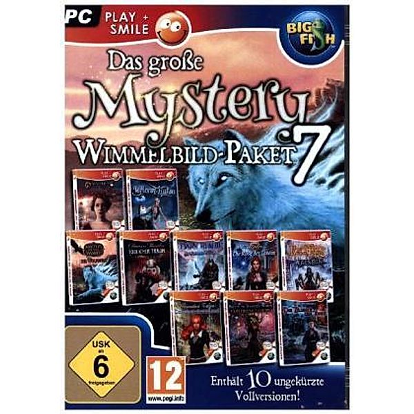 Große Mystery Wimmelbildpaket 7 Play+Smile