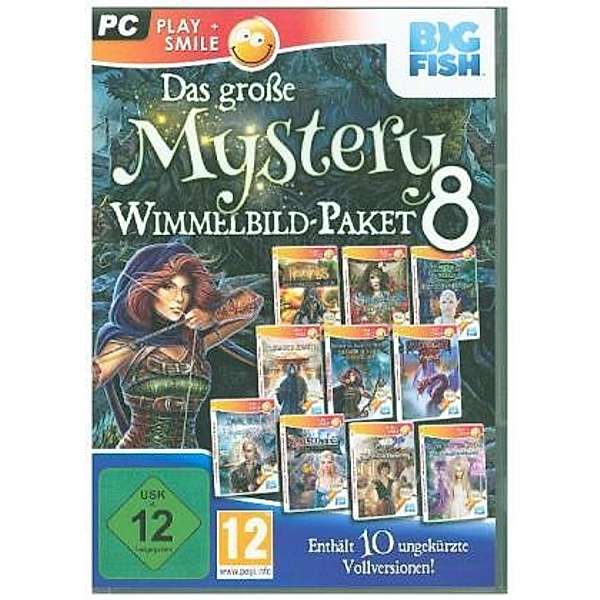 Große Mystery Wimmelbildpaket 8 Play+Smile