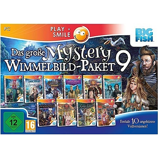 Große Mystery Wimmelbildpaket 9 Play+Smile